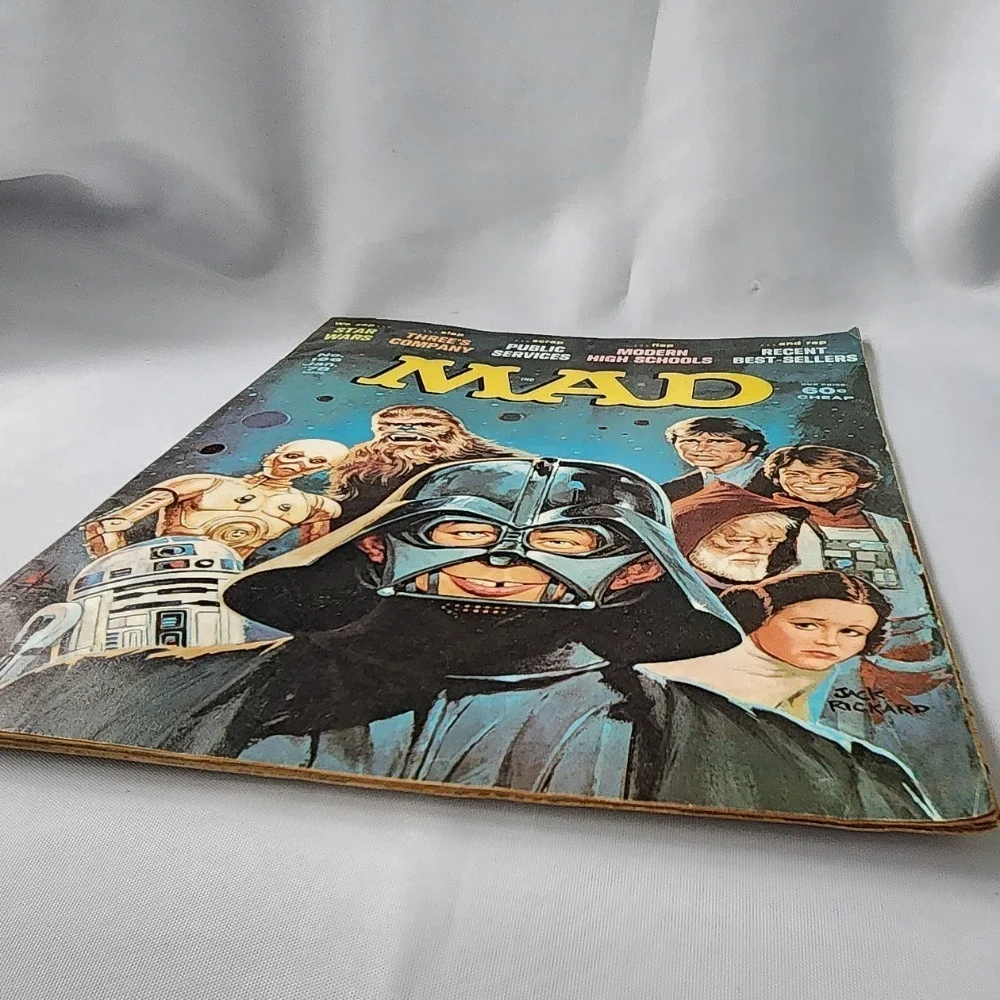 MAD Magazine Star Wars Spoof Issue #196 Jan‎ 1978 Vintage Retro Collectible